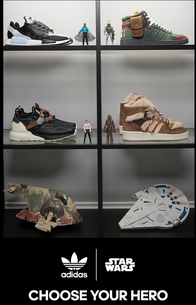 Adidas AT: Dropping today: Adidas x Star Wars™Limited Edition Sneakers |  Milled
