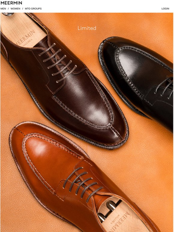 Meermin Shoes Email Newsletters: Shop 
