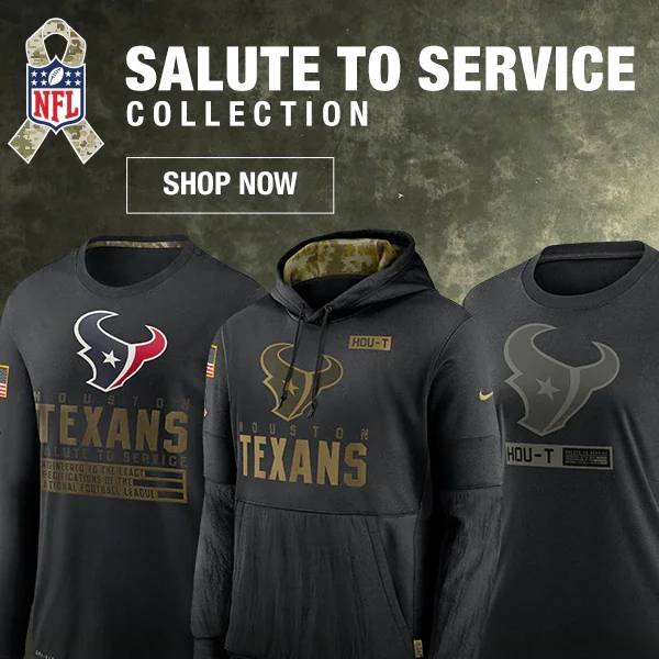 salute to service texans hoodie