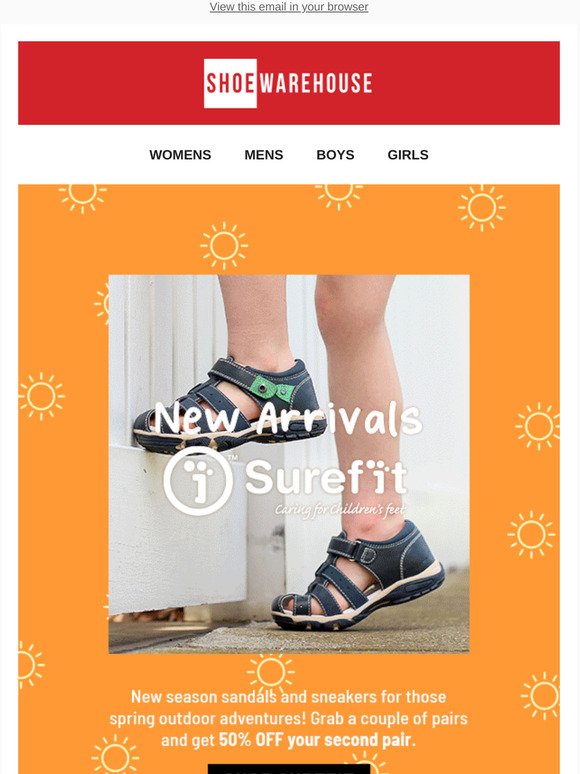surefit shoes website