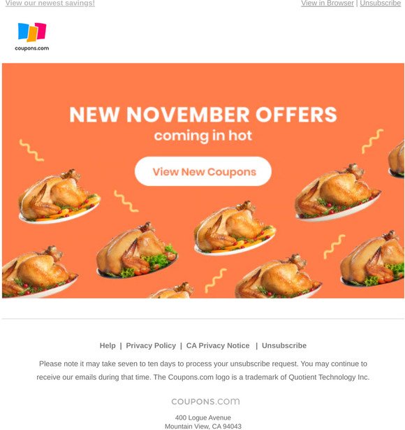 Coupons Com New November Coupons Have Arrived Milled
