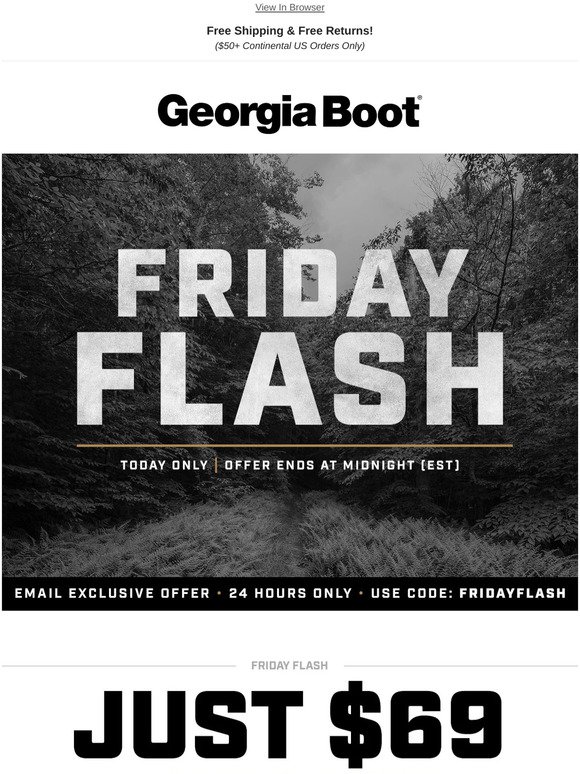 georgia boots black friday