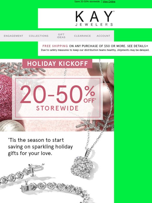 Kay Jewelers Email Newsletters Shop Sales Discounts And Coupon Codes