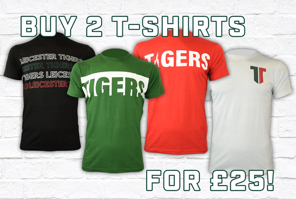 leicester tigers t shirt