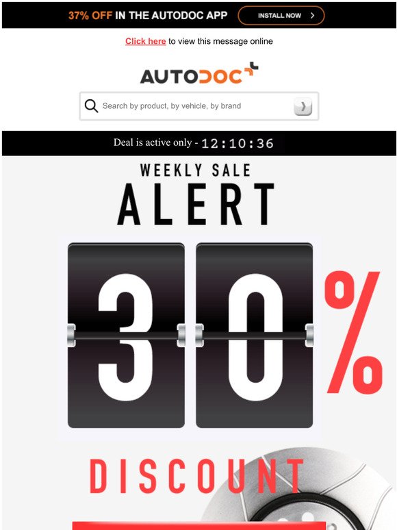 Autodoc Uk Monday Sale Alert 27 Off Your Order Today Milled