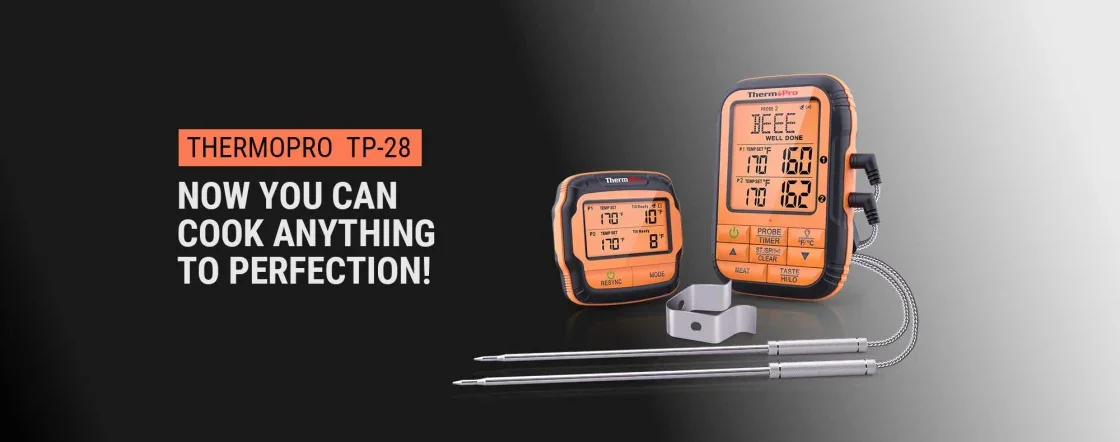 ThermoPro TP28 Super Long Range Wireless Meat Thermometer