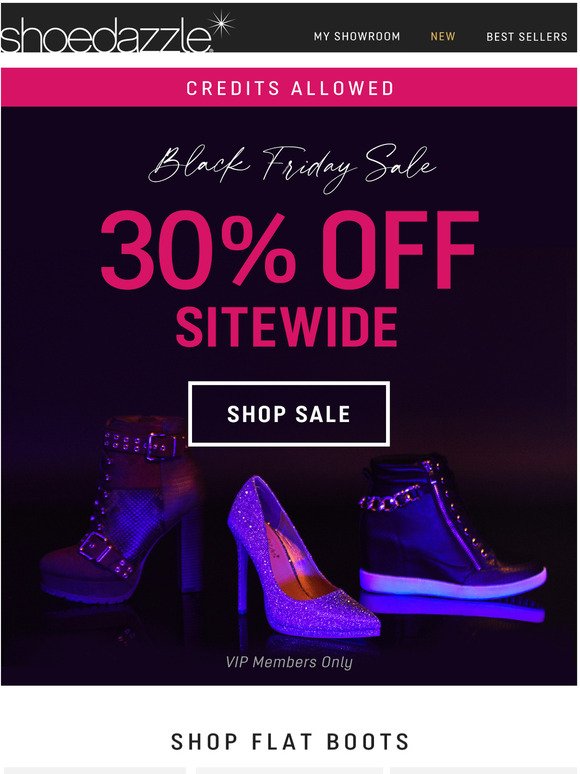 ShoeDazzle: BLACK FRIDAY is here – and 