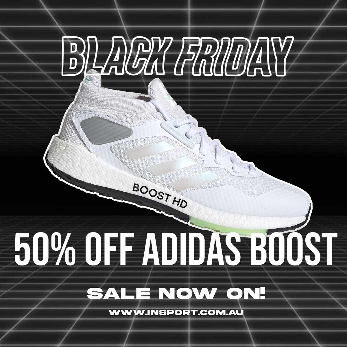 INSPORT: ⚠️50% OFF ALL ADIDAS BOOST 