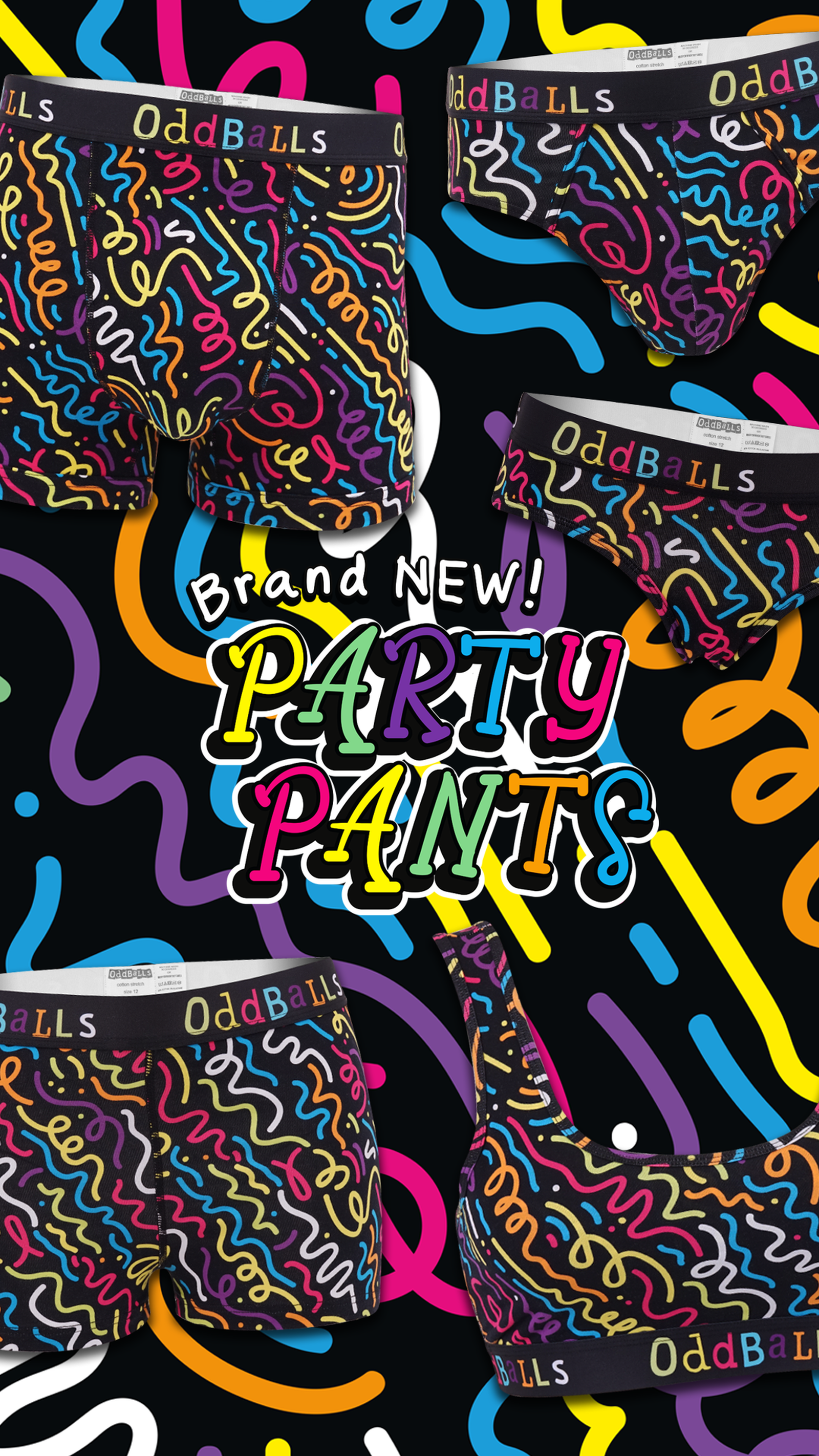 OddBalls: Limited Edition Party Pants!
