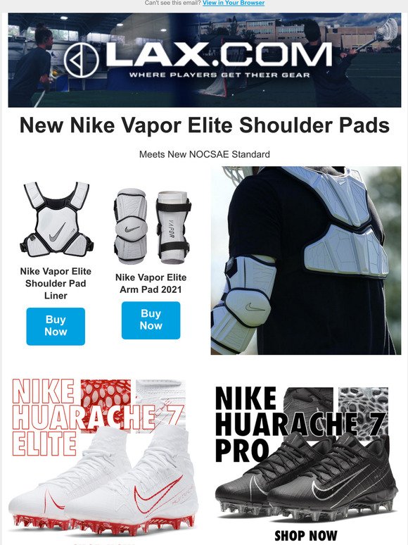 nike vapor elite shoulder pad liner