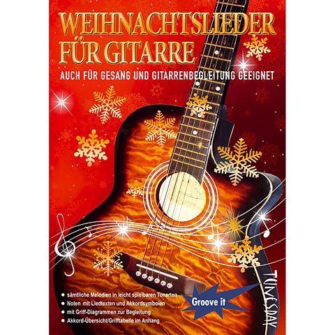 Tunesday Weihnachtslieder für Gitarre